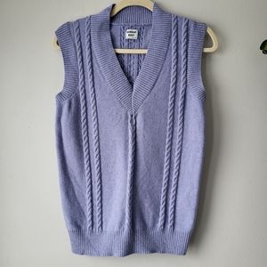 Aritzia Sunday Best Winston knit sweater vest Sz 2XS
